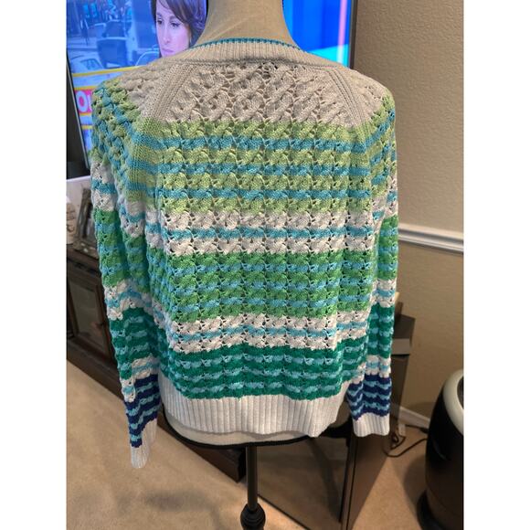 Women’s Talbots Loose Knit Pullover Sweater. Size Medium Petite - Picture 3 of 4